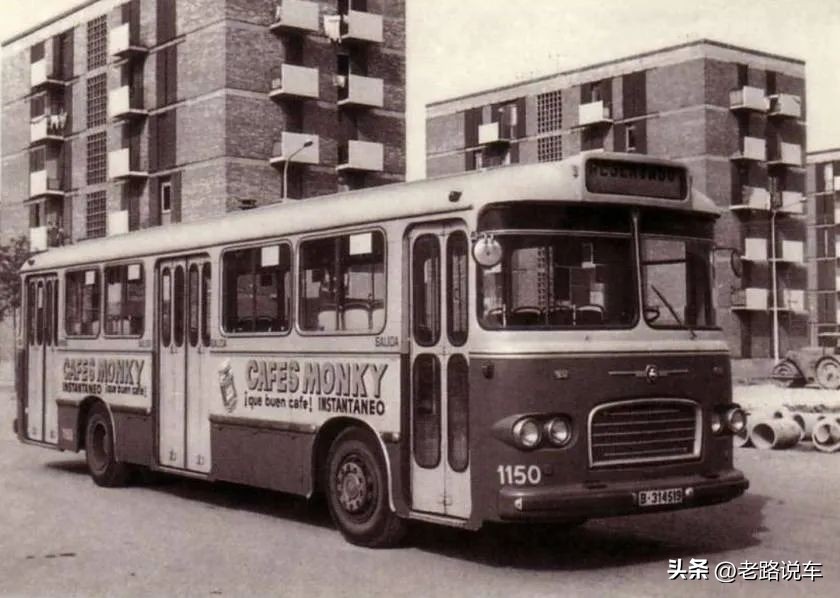大巴车赛车(消失的汽车品牌 西班牙毕加索5020三门两轴巴士)
