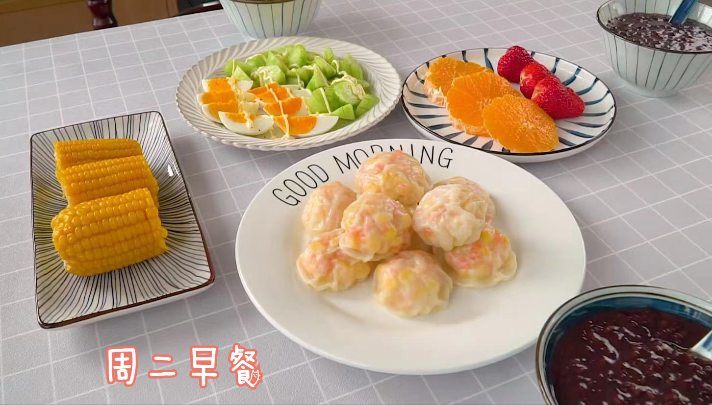 我家高考生一周早餐，走红朋友圈，不重样营养高，网友：太羡慕了