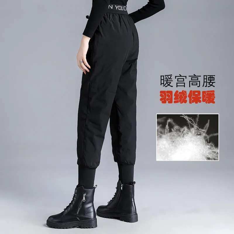 好暖!穿去东北都不冷的小黑裤,显腿长显腿瘦