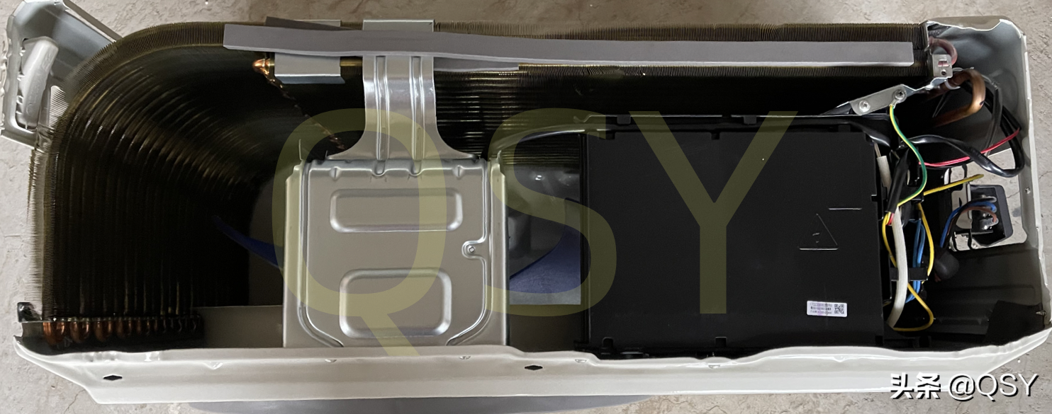 拆美的空调1.5匹风酷n8xhc1新一级 1.6排带电子阀 大出风口双导风板