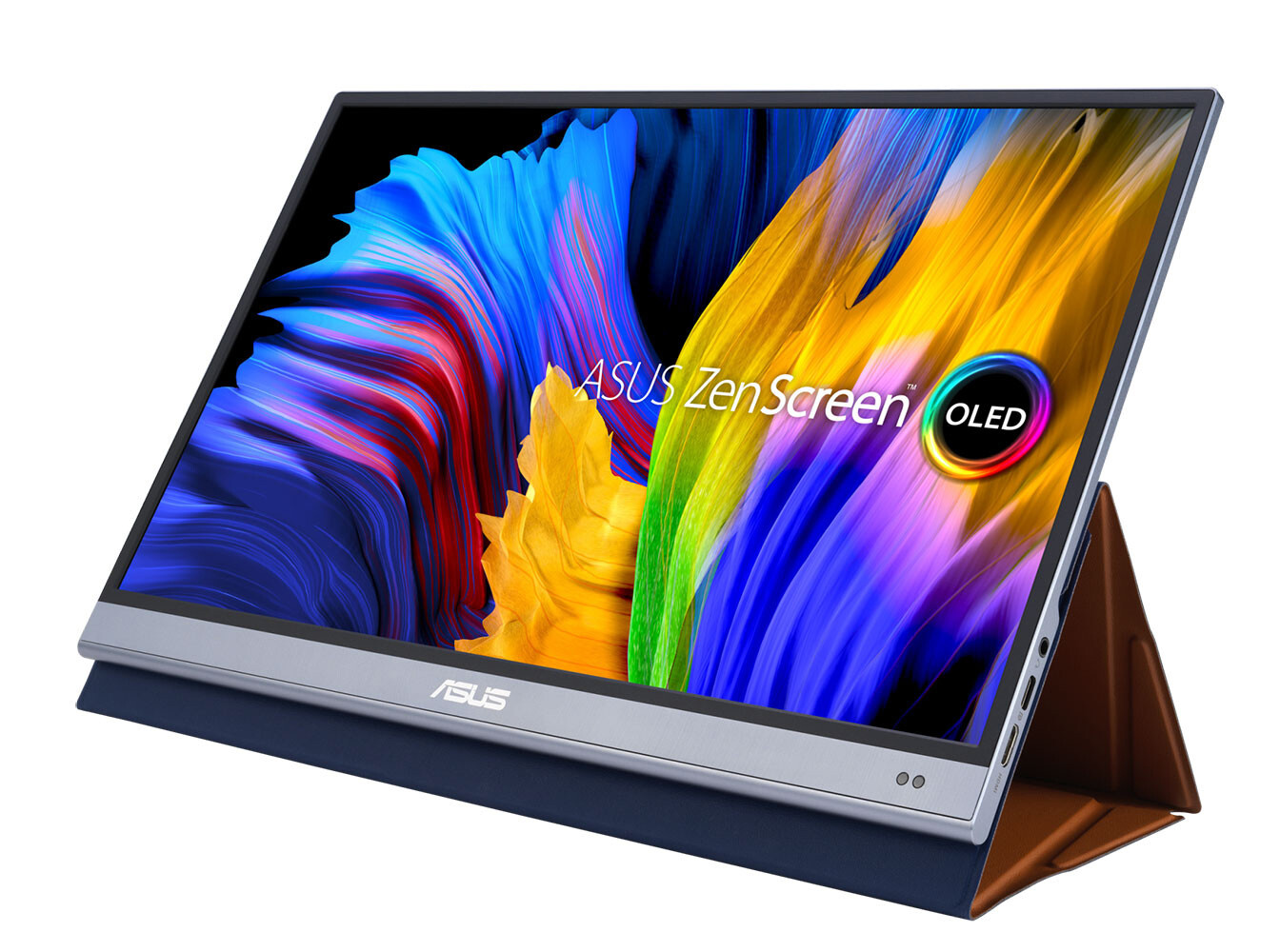 华硕推出 MQ16AH 便携显示器：15.6 英寸 OLED 屏，USB-C 连接