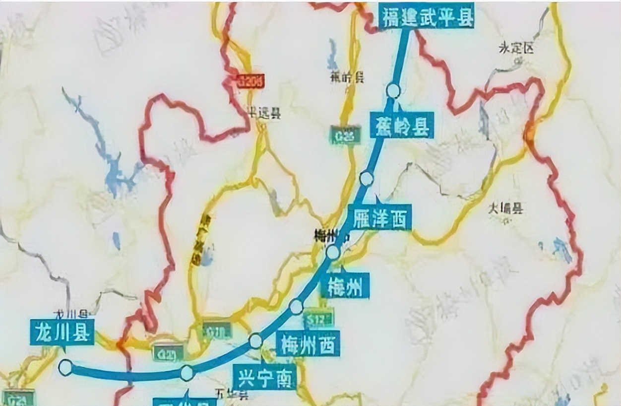 广东此县被新高铁项目砸中，总长265公里，设立11个站点