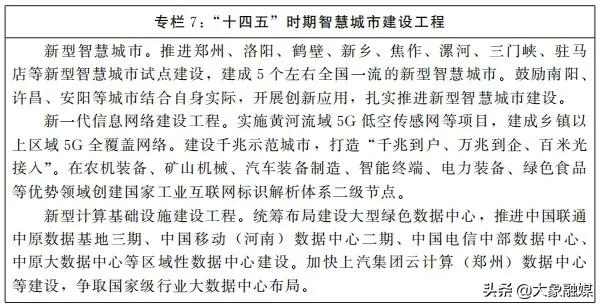 河南省新型城镇化规划（2021—2035年）出炉