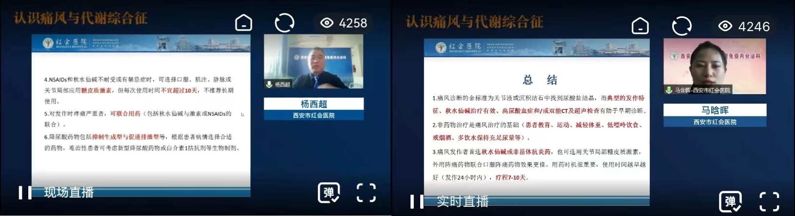 西安市红会医院风湿免疫内分泌科开展“全民关注痛风日”系列活动
