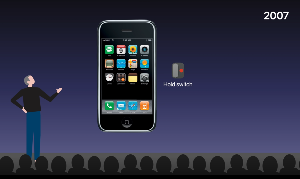 十五年来为何苹果仍保留乔布斯时期设计的“实体静音”开关？