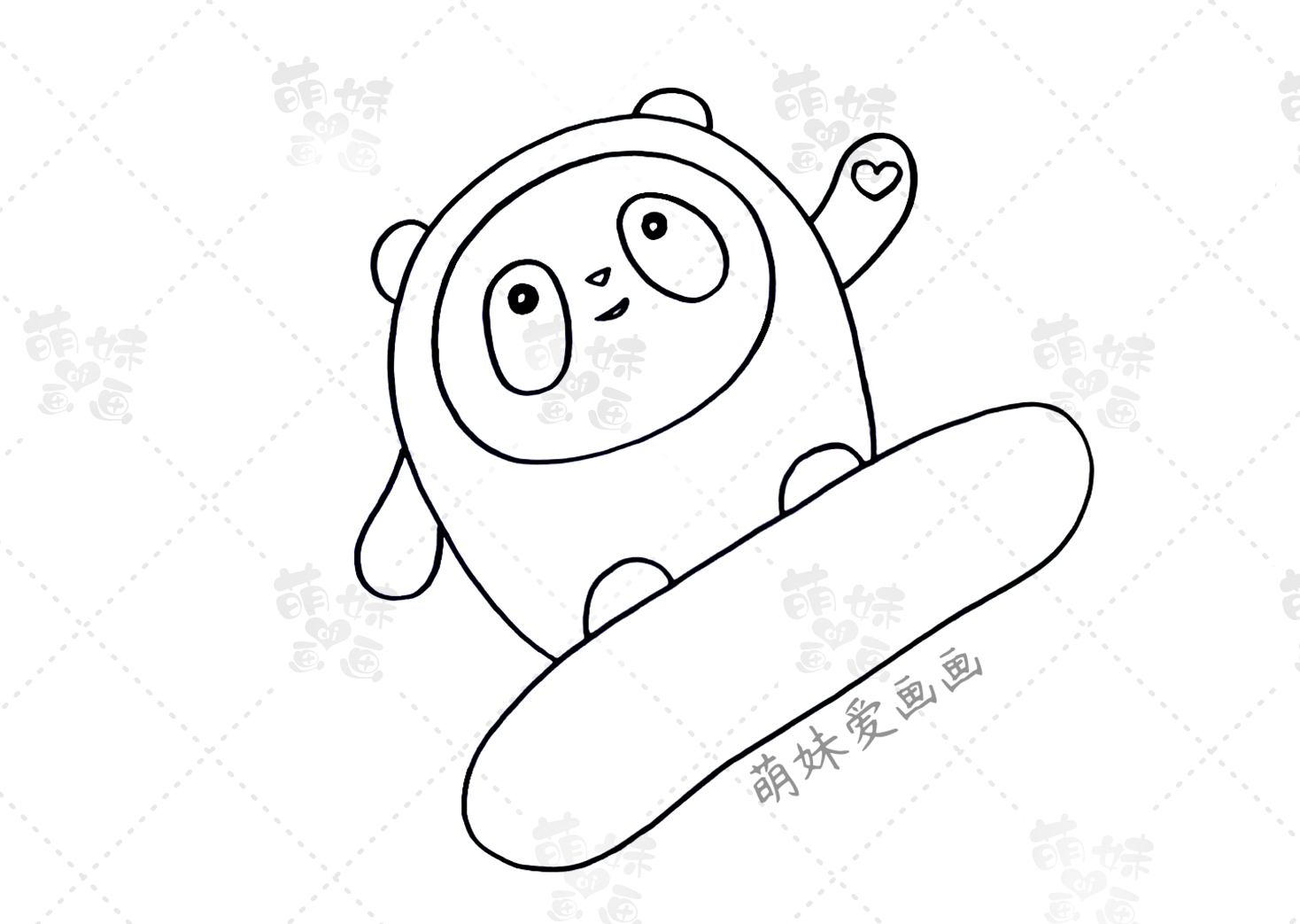 冬奥会手抄报2022(简单漂亮的2022北京冬奥会手抄报及简笔画合集,含
