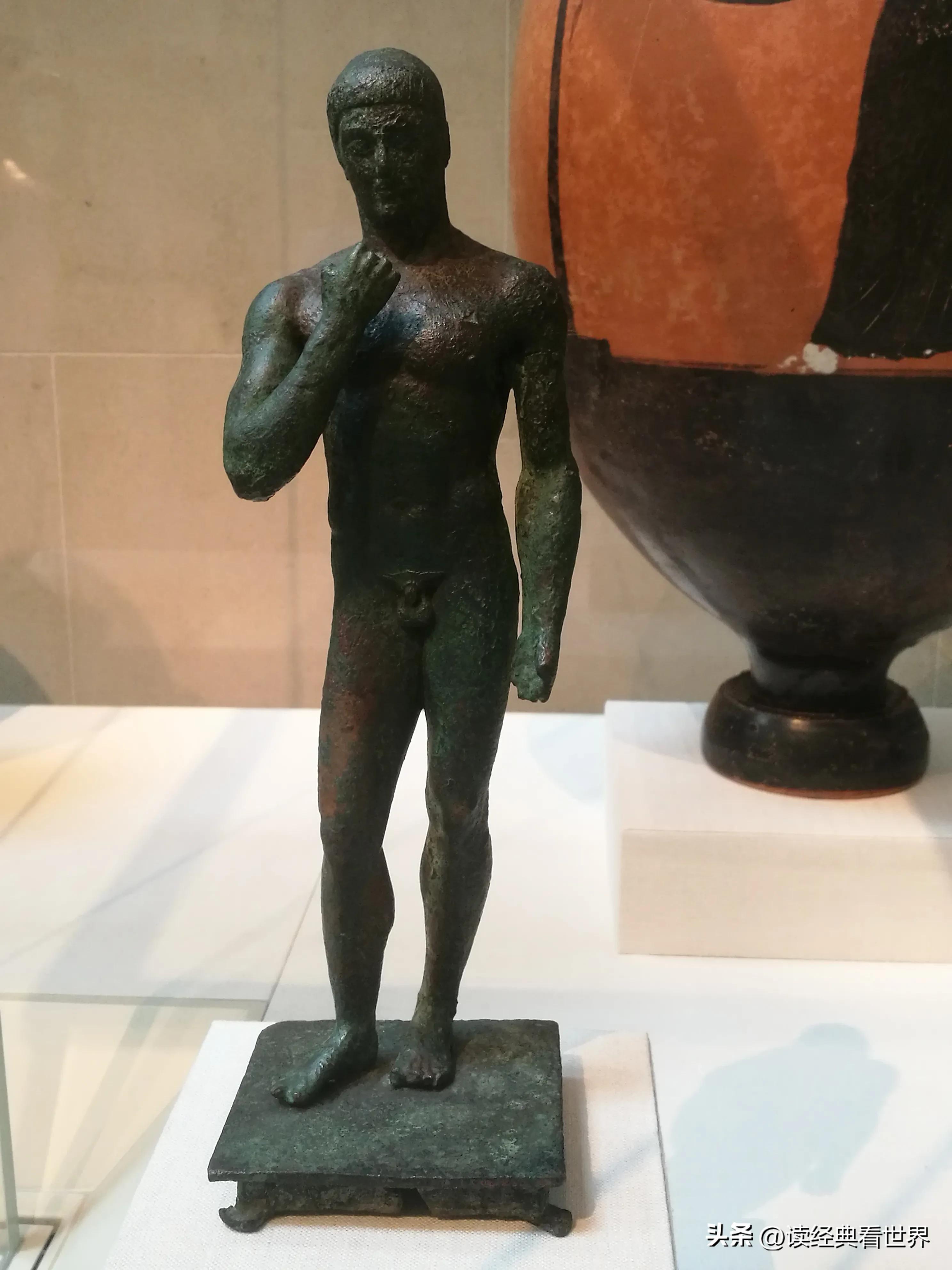 希腊奥林匹克运动会图画(纽约大都会物馆里的历史故事——裸体运动会)