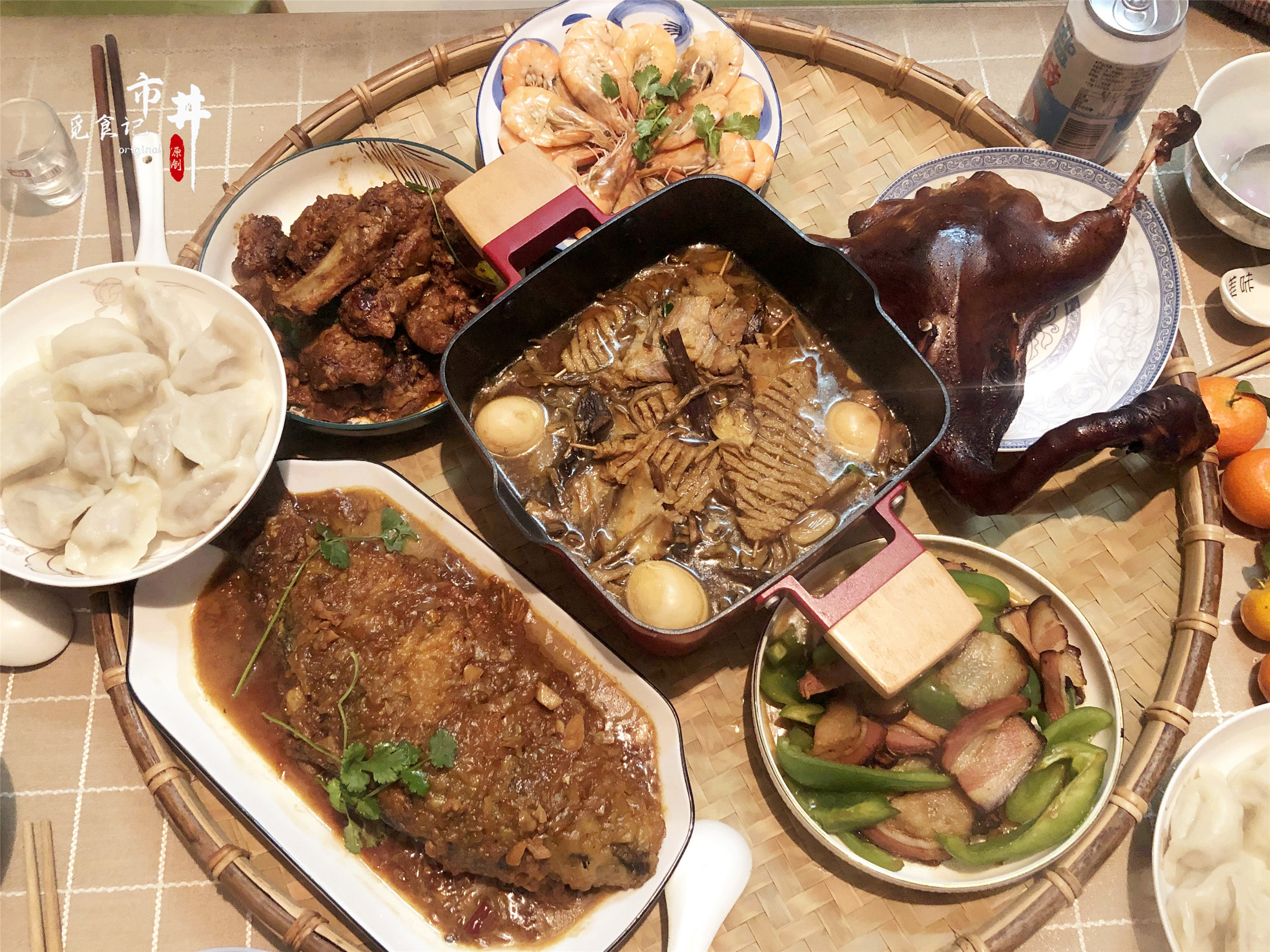 年过完了,晒出15天吃的"大餐",丰盛却不浪费,晒朋友圈火了