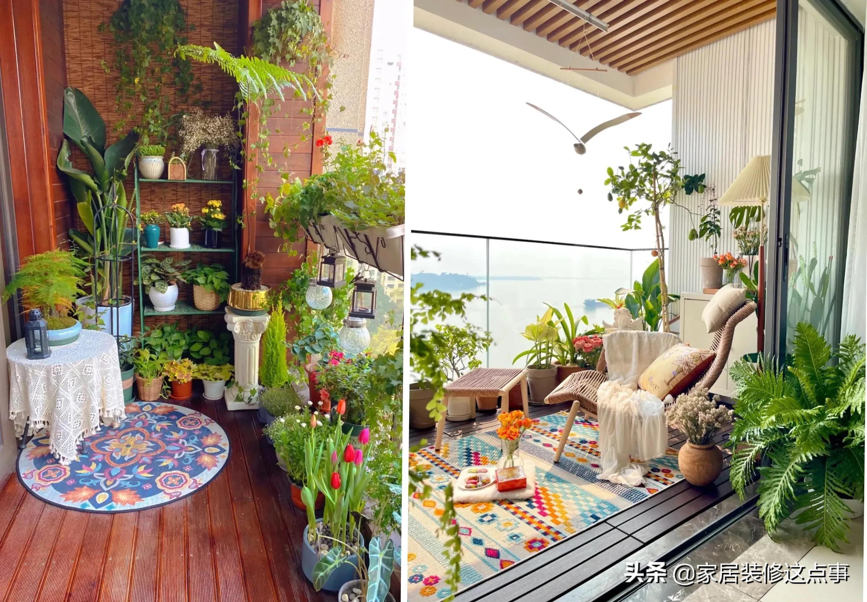 看完这些阳台的设计后，发现我家的只能叫晒台，白白浪费几十万