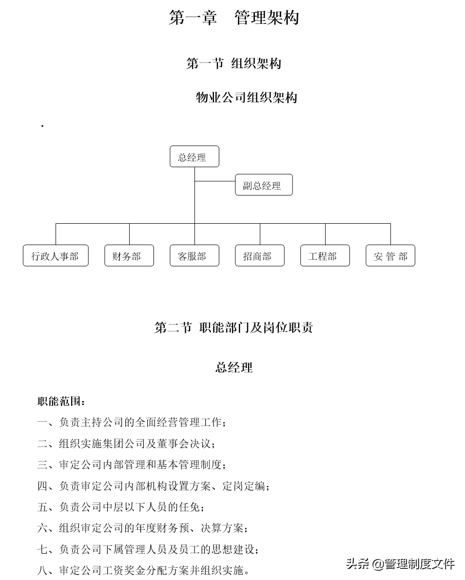 物业管理公司全套制度（181页）2041203