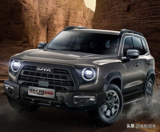 硬派SUV，哈弗大狗来了！外观借鉴坦克300，2.0T+8AT，锁定爆款？