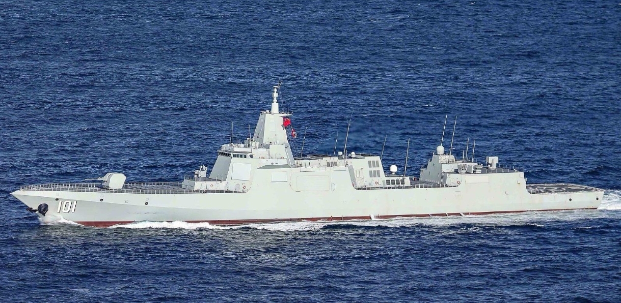 054b型护卫舰 055型导弹驱逐舰 - 北京百科网