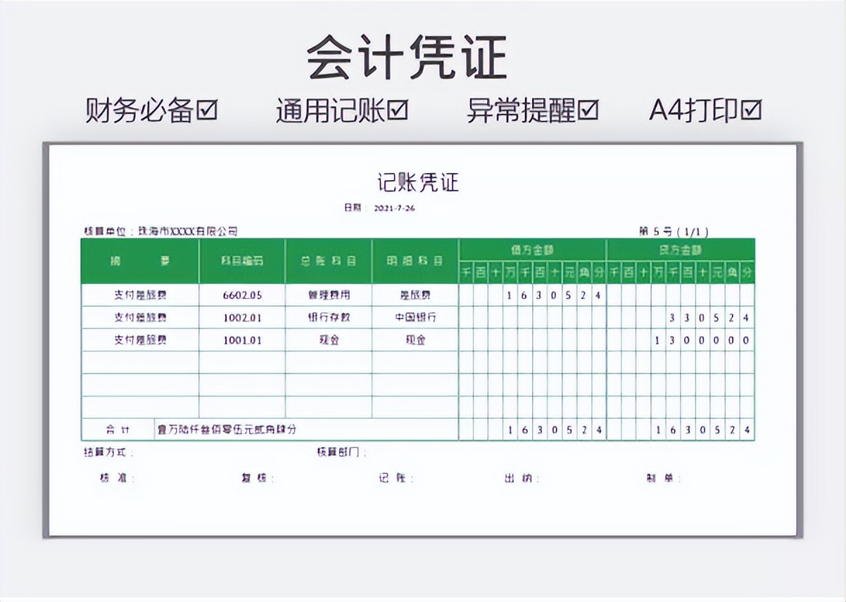 原来这才叫财务报表，我那顶多算是流水账，怪不得领导不重视