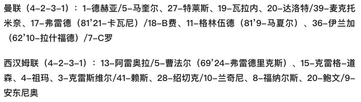 曼联vs西汉姆联(英超-拉什福德读秒绝杀！C罗联手三替补立功 曼联1-0西汉姆升至第4)