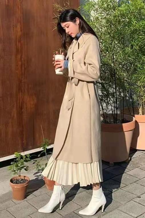 比驼色更好看的冬季颜色，爆款“奶茶色”，赶紧穿起来