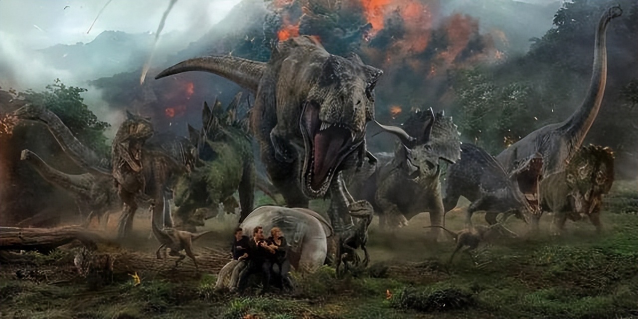 侏罗纪系列最终篇上映，历代主演人员全部回归，耗资2.5亿美元