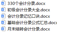 会计带徒弟必备：35页常用会计分录大全，告别被吐槽