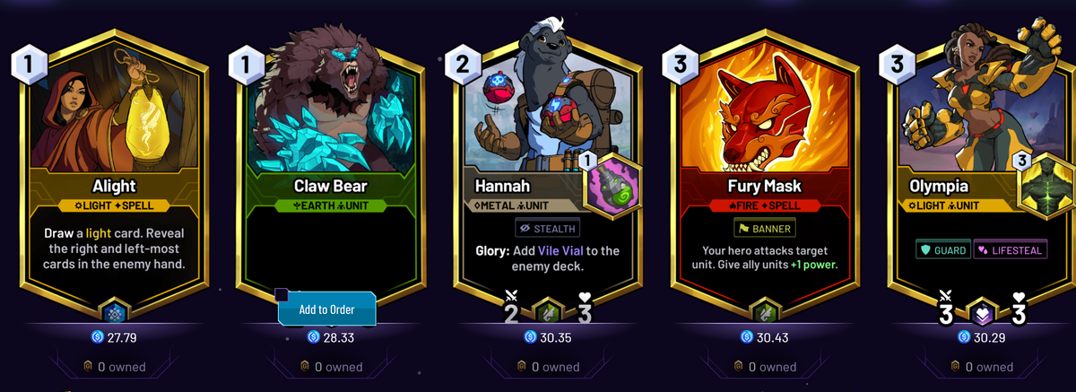 可以挣钱的类炉石传说的gamefi游戏skyweaver浅析