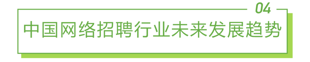 2022年中国网络招聘市场发展研究报告