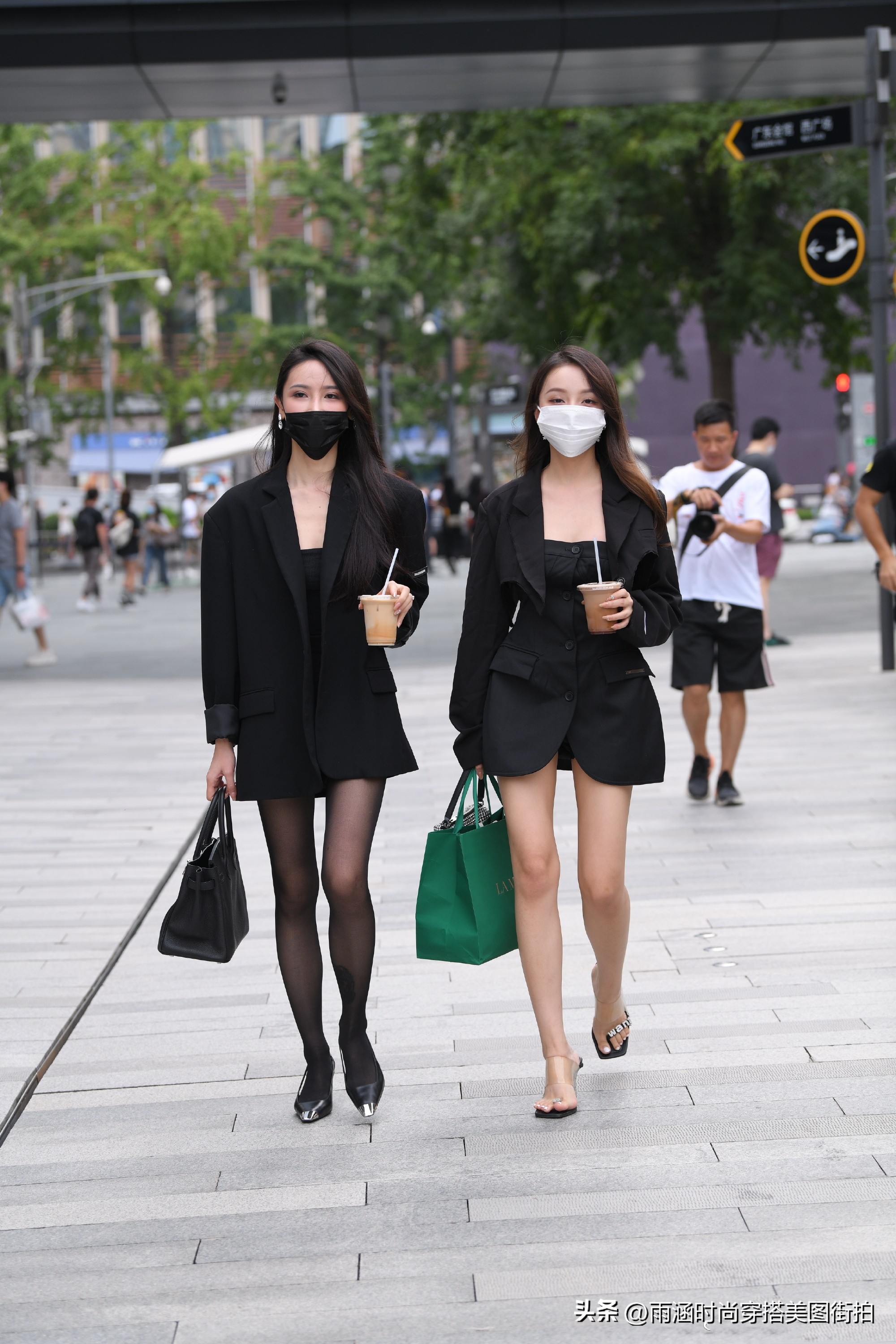时尚街拍美女小姐姐