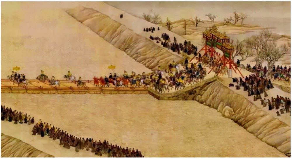 隋炀帝为了修建大运河,不惜把国库的钱财耗尽.