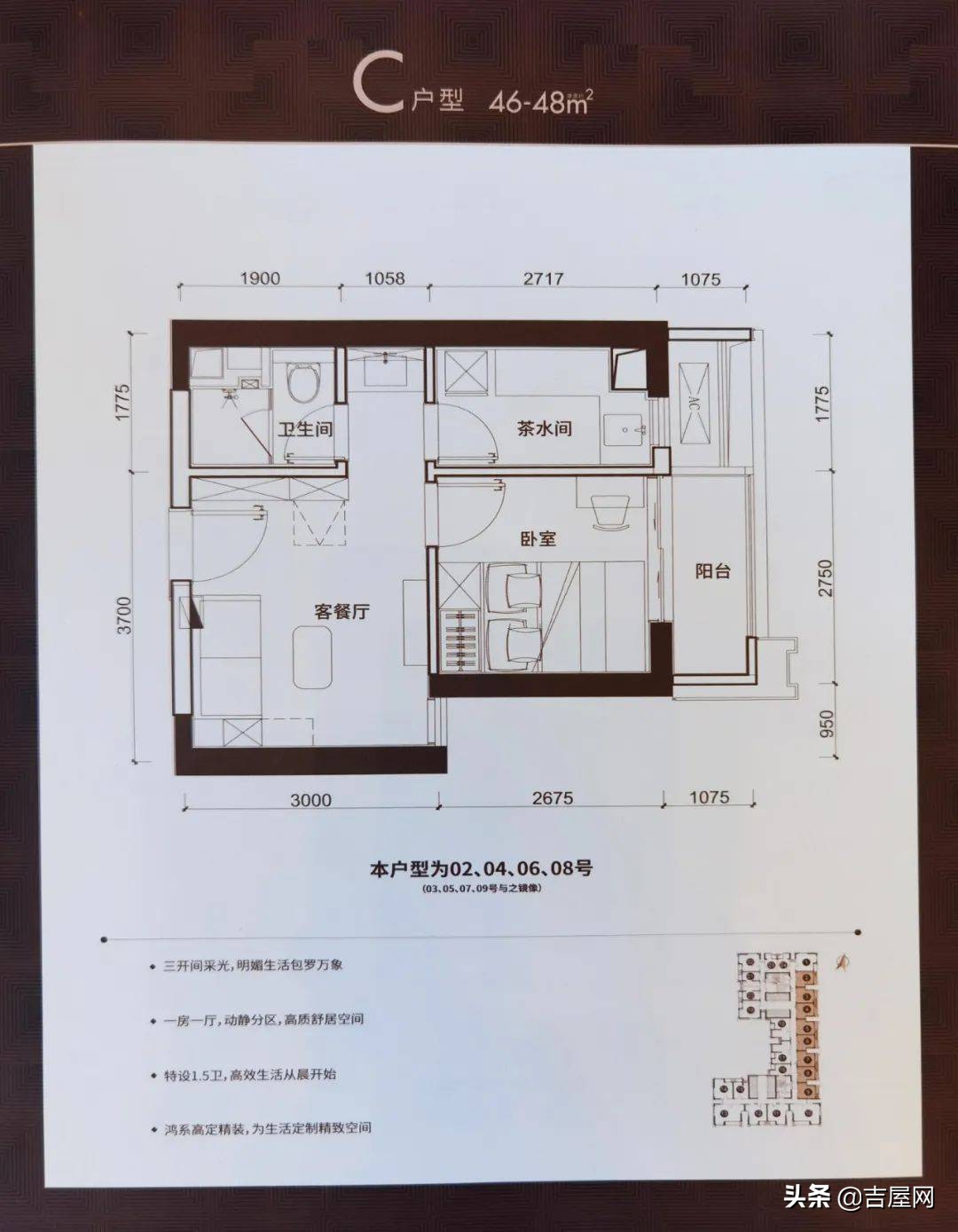 「鸿荣源天俊」深圳北站核心区，豪宅配置的小面积公寓