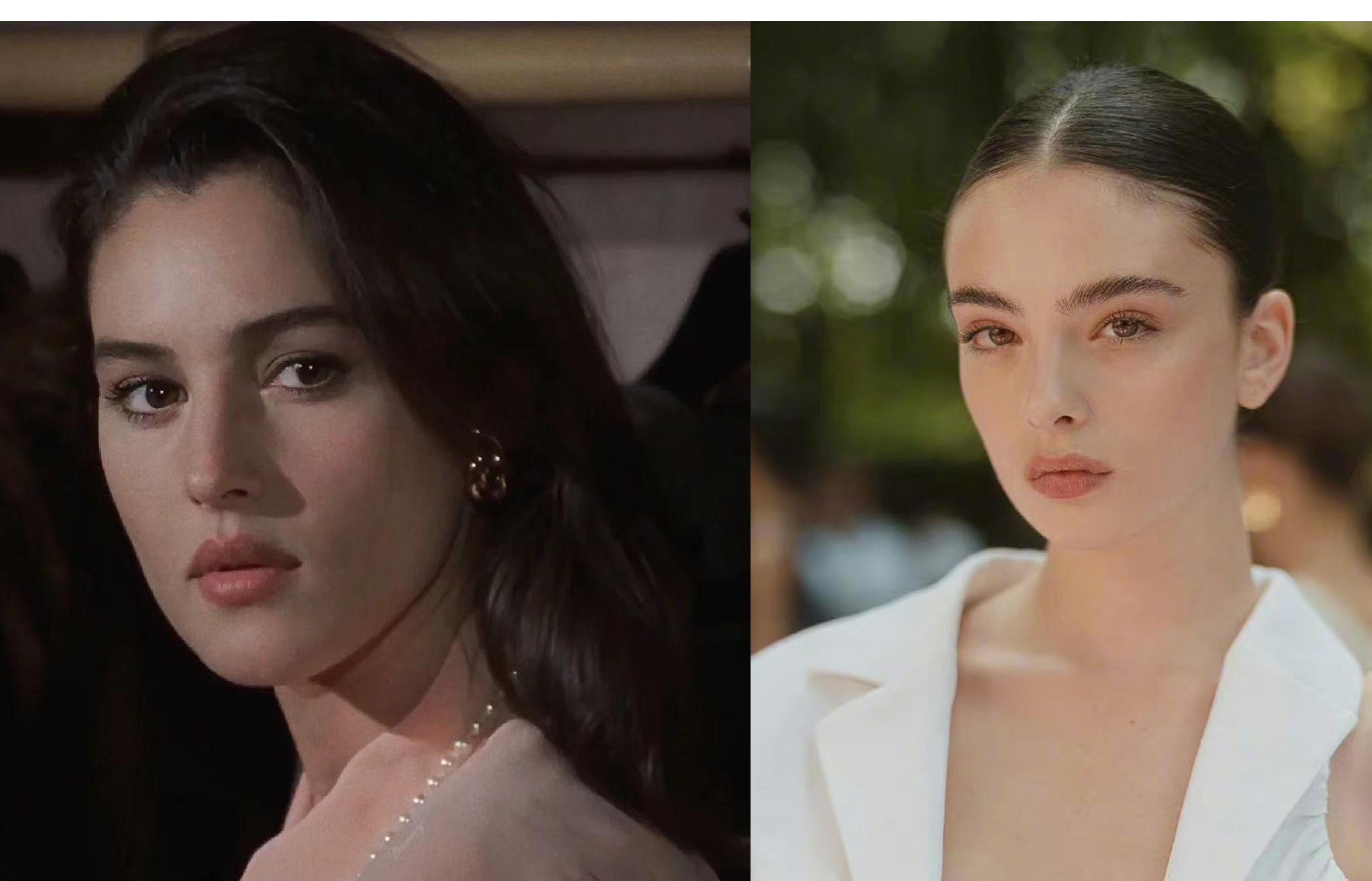 莫妮卡贝鲁尼也太时髦了,近60岁一身西装又美又飒,凭气质美出圈