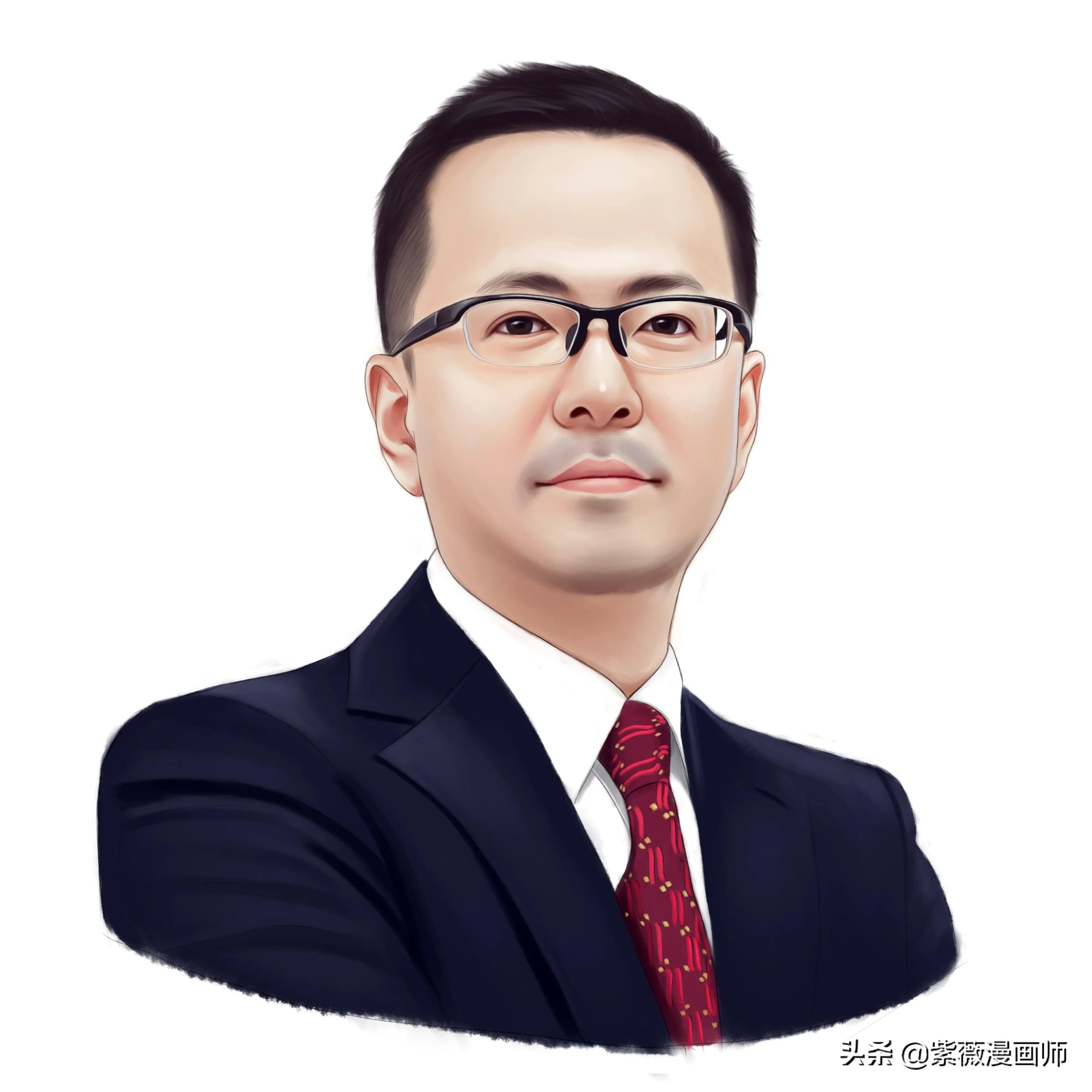 成熟男人写实头像，中年男士必备，气质儒雅，男人味十足