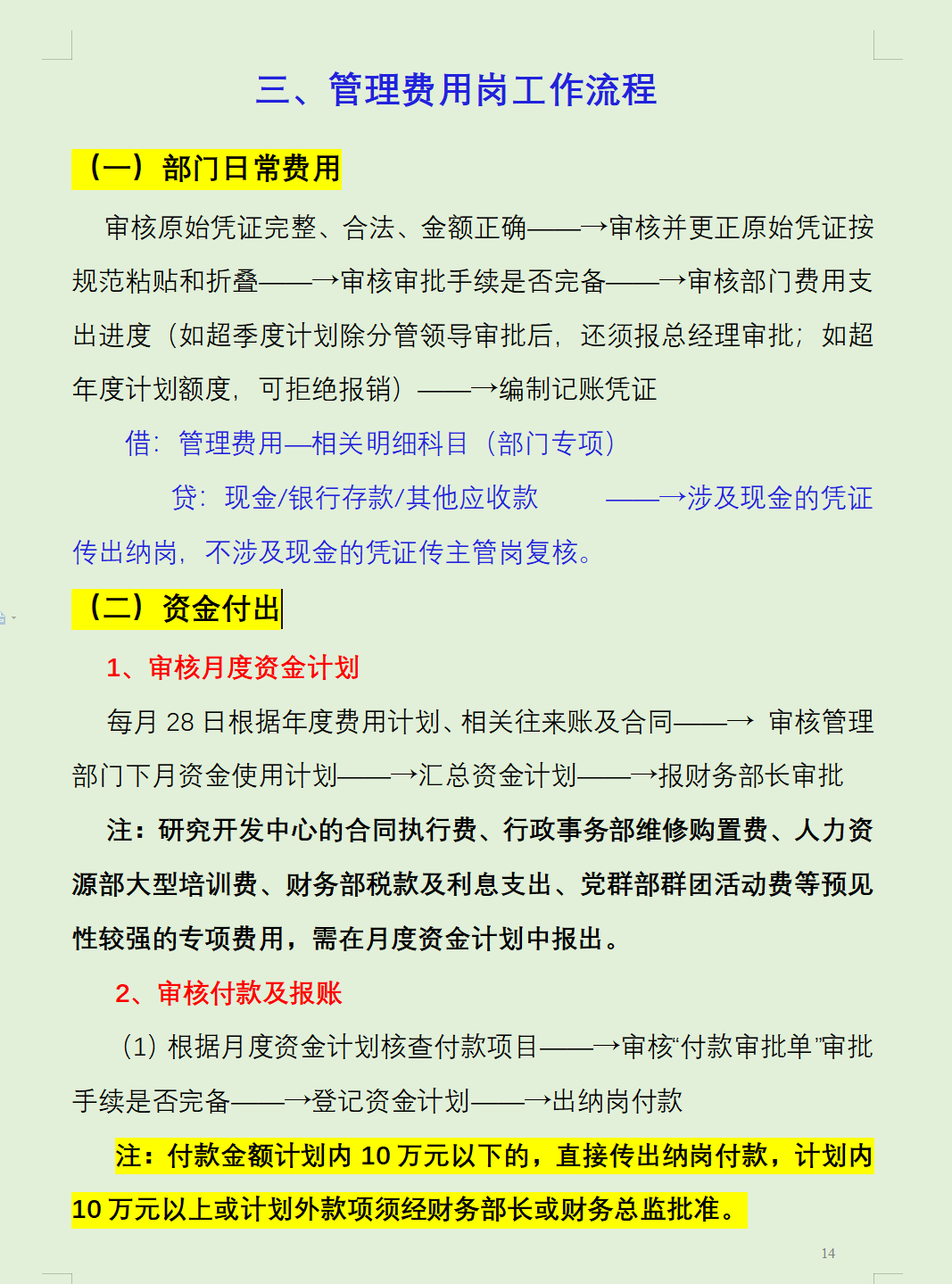 财务总监：你到底积攒了多少经验，才编出这么完整的财务工作流程