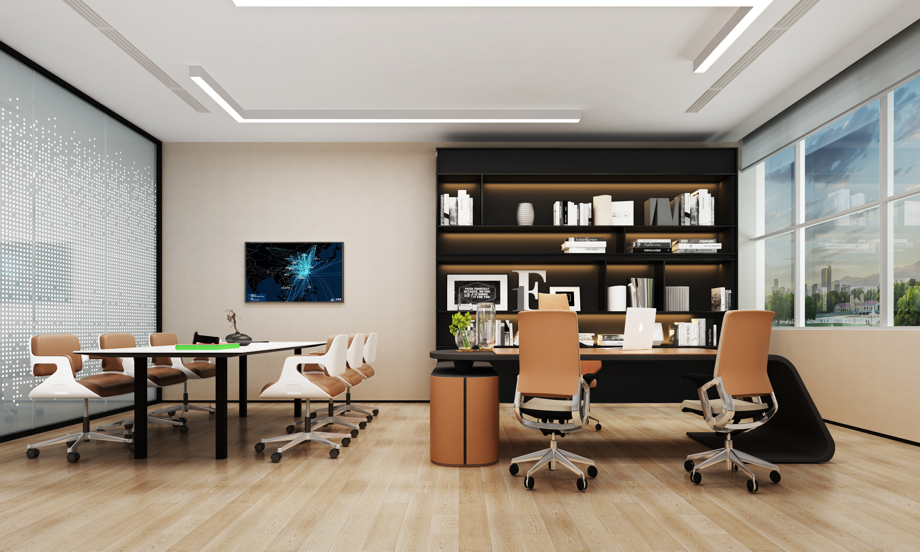 装修干货 | 总经理办公室不知怎么装修?