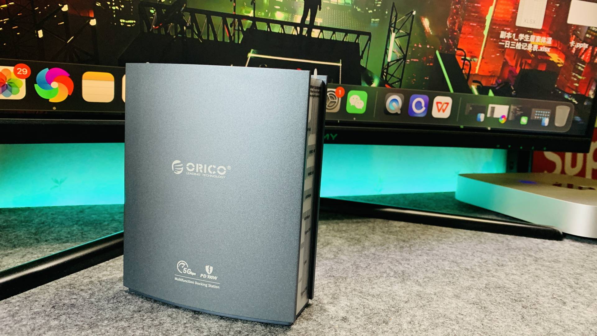 Mac mini M1多屏拓展的“小救星”—ORICO奥睿科15合1拓展坞