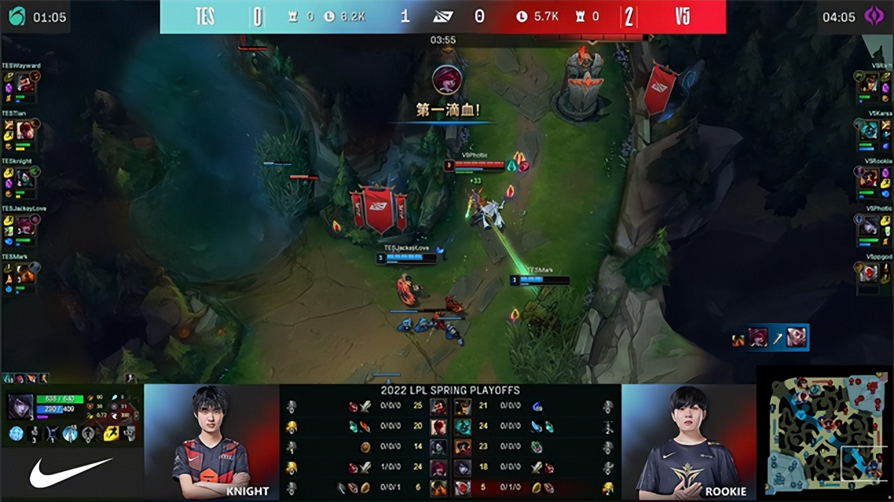 TES大龙决策逆转拿到四连胜(LOL-LPL：生死局水手组合龙坑逆天改命，TES让二追三惊天翻盘V5)