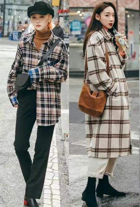 韩国时髦小姐姐的街拍造型：穿搭可甜可盐，普通女人get起来