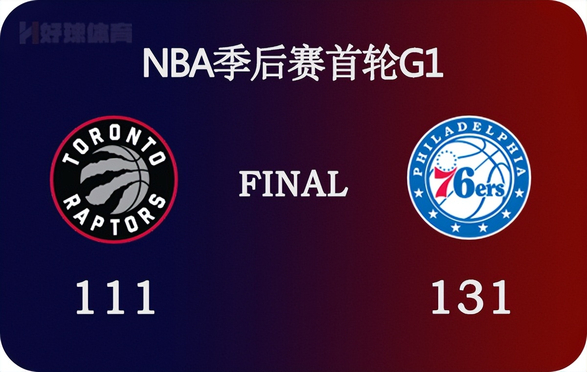 猛龙76人季后赛回放(04月17日 NBA季后赛首轮G1 猛龙vs76人 全场录像)