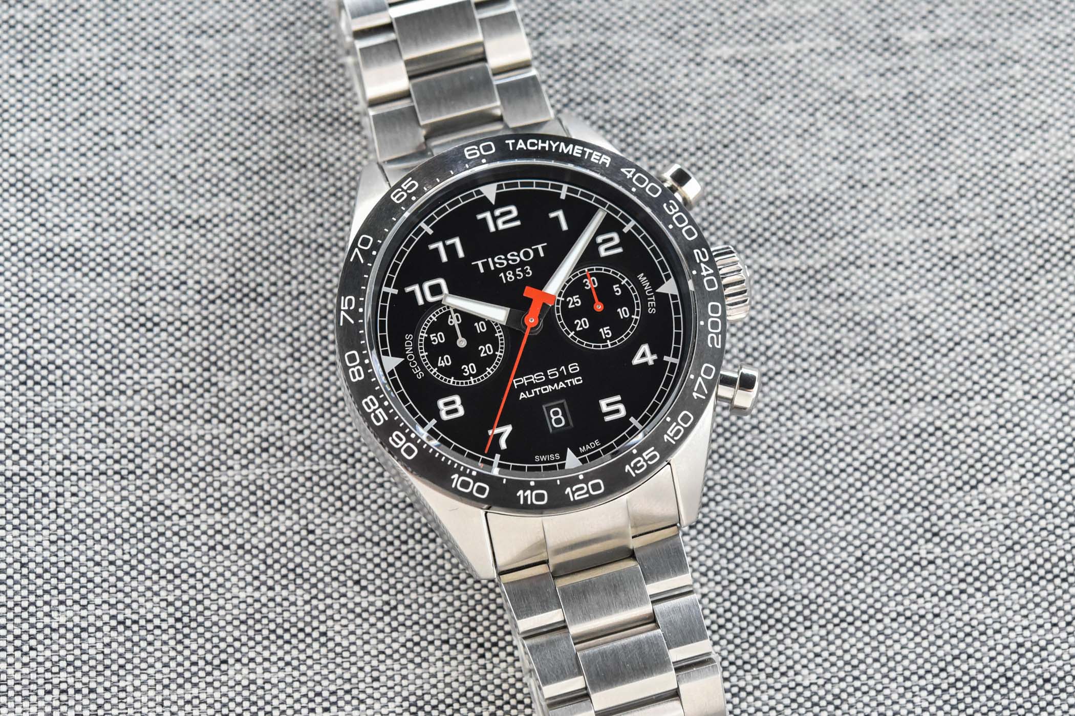 天梭prx 516计时码表