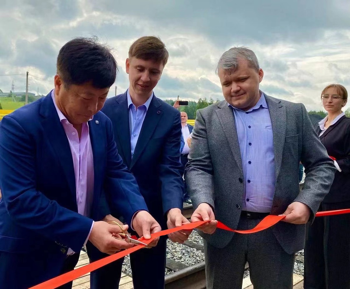 中国—克麦罗沃铁路贸易新线路正式开通 吉电国贸参与业务组建