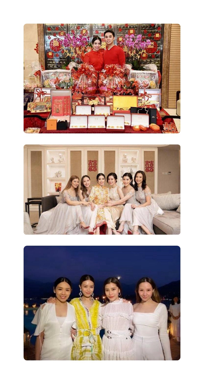 名媛严纪雯逛街，女儿颜值很高和妈妈超像，闺蜜有何超盈和文咏珊