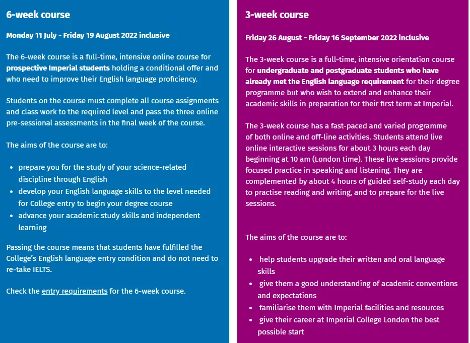 英国大学22fall语言班申请更新（上）：和雅思say bye的机会有