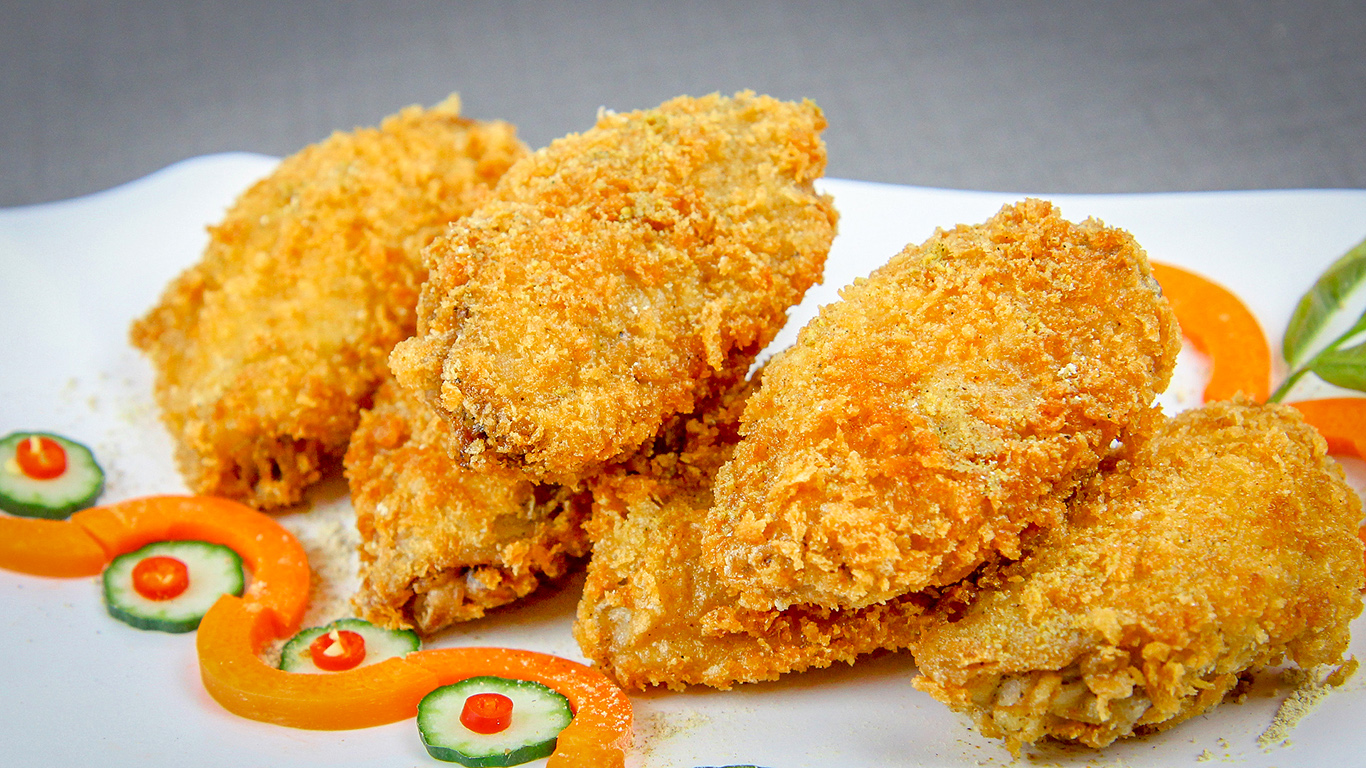 黑胡椒脆皮鸡翅