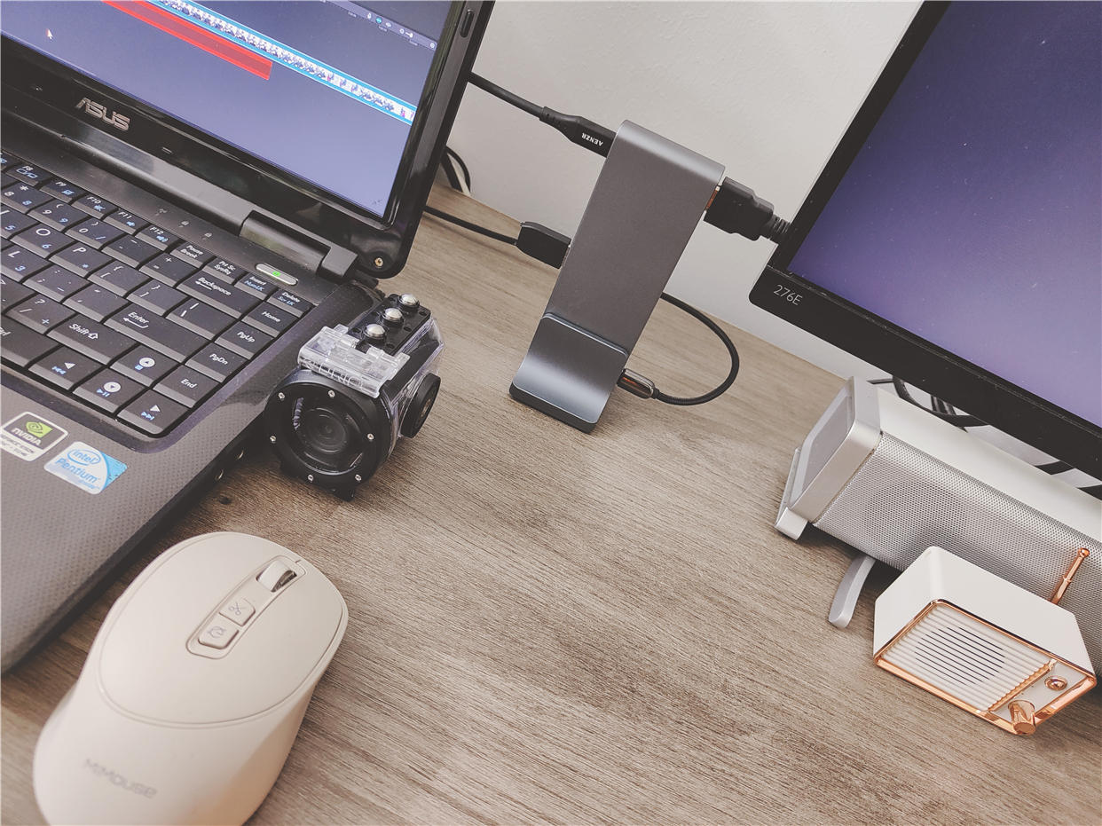 AENZR十二合一扩展坞开箱实测，办公生产力直线飙升