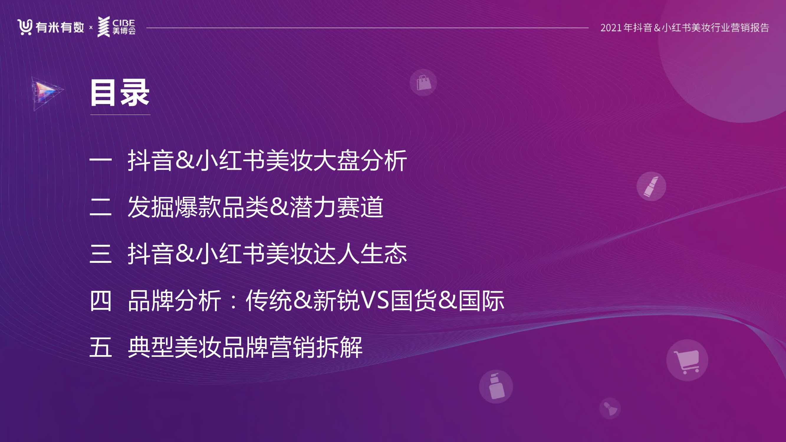 2021年度美妆行业抖音&小红书营销报告（80页）