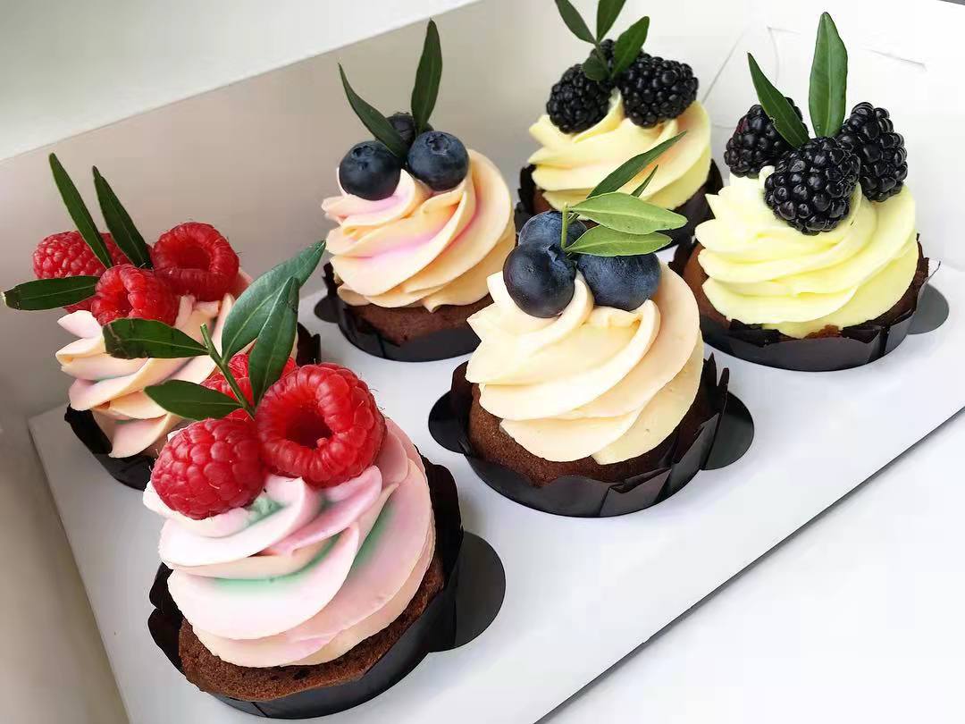 外网最火热的纸杯蛋糕72款造型装饰