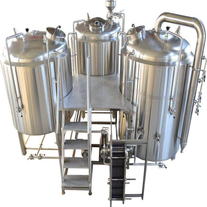 酒吧精酿啤酒设备厂家 日产500升小型精酿啤酒设备
