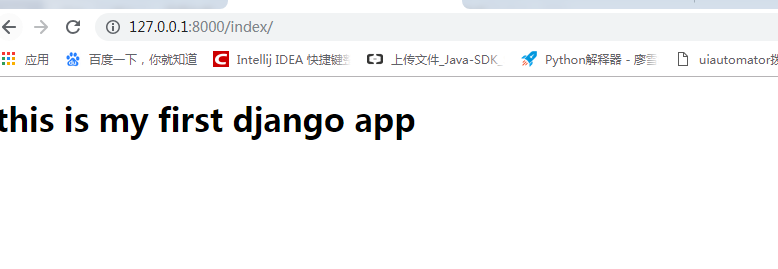 Django环境搭建