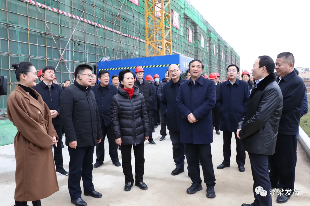 全市县域经济高质量发展现场巡查走进浮梁