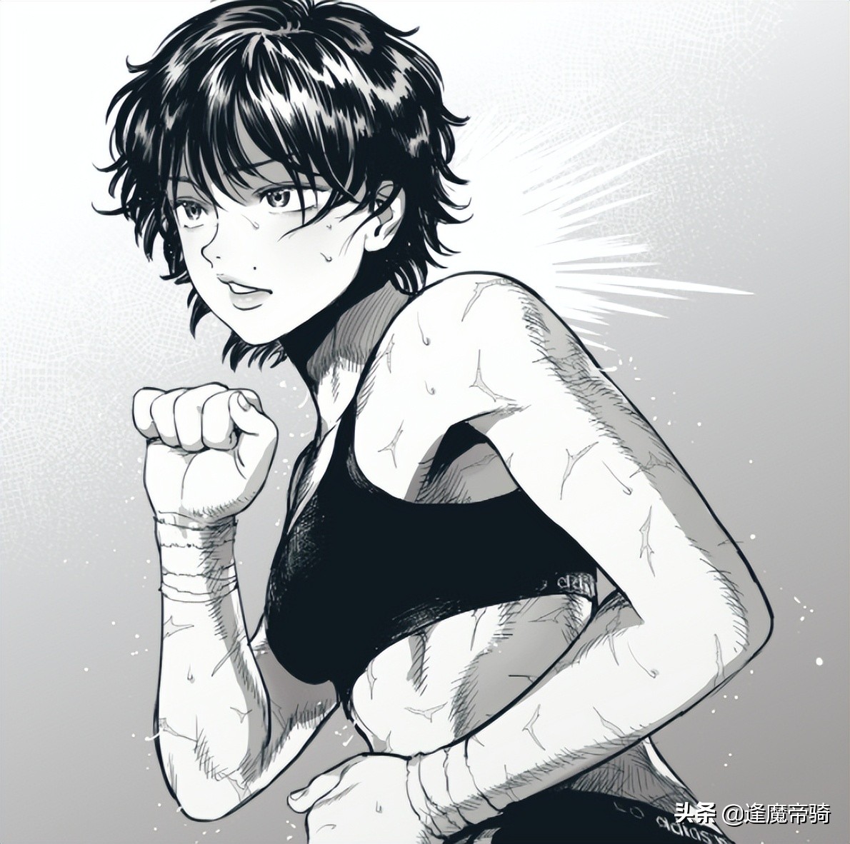 范马刃牙在线观看(《刃牙》人物cos,范马勇次郎不算啥,"性转"刃牙才是