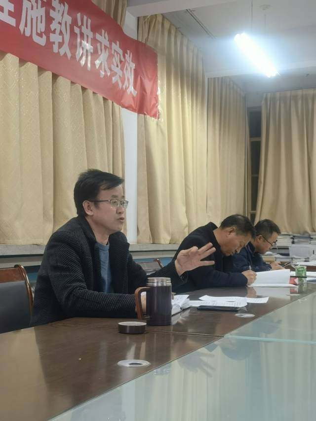 庆城县驿马中学2022届中考备考会(图5)