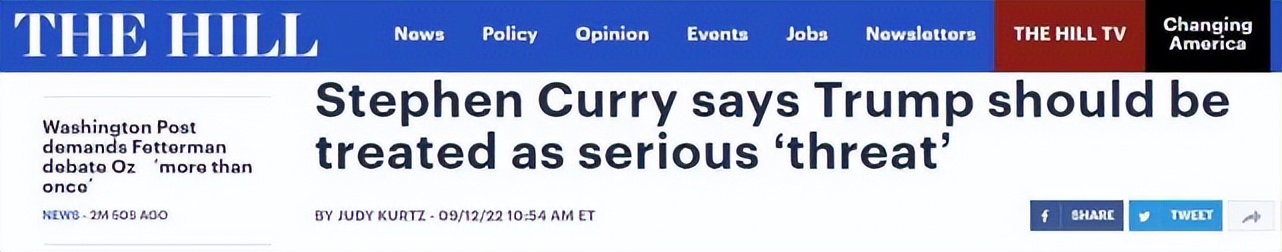 nba球员为什么反对特朗普（NBA球星库里：美国人应该把特朗普视为严重的“威胁”）-趣拿体育