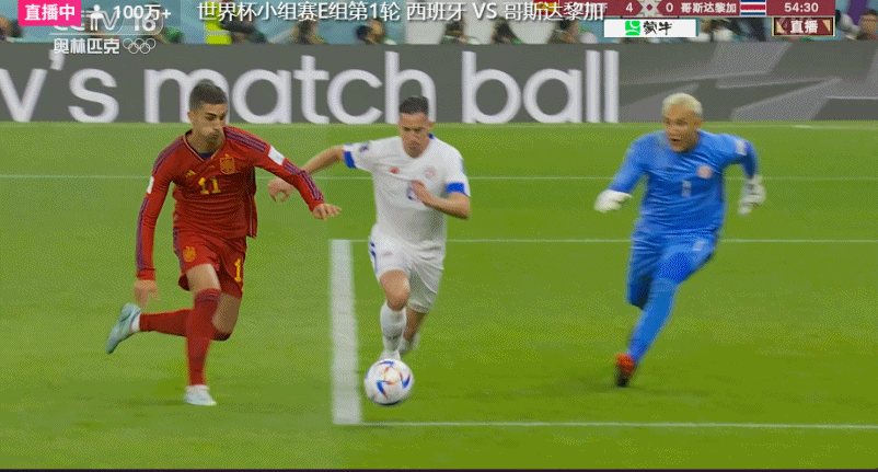 2018年世界杯赛程比分（世界杯-西班牙7-0横扫哥斯达黎加 费兰梅开二度 18岁加维破门创纪录）