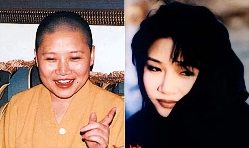 “一代歌后”李娜，巅峰时期力压韩红，为何削发为尼选择出家？
